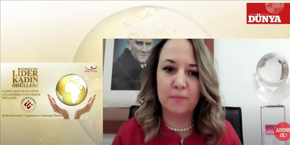 ESTÜ’ye “Kadınların Geleceğini Güçlendiren Üniversite” Ödülü