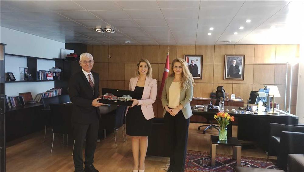 Eskişehir Teknik Üniversitesi Heyeti Türkiye Cumhuriyeti Rotterdam Başkonsolosluğunu Ziyaret Etti