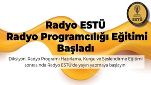 Radyo ESTÜ “Radyo Programcılığı Eğitimi 2025” Başladı