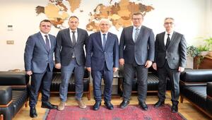 Rektör Prof. Dr. Adnan ÖZCAN, OEDAŞ Direktörü Muzaffer YALÇIN’ı Makamında Kabul Etti