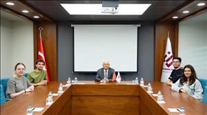 ESTÜ Hidroana Takımından Rektör Prof. Dr. Adnan ÖZCAN’a Ziyaret
