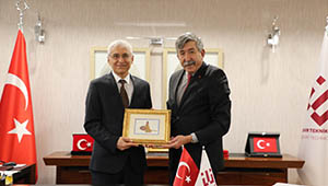 Eskişehir Türk Ocağı Başkanı Prof. Dr. Nedim ÜNAL’dan Rektör Prof. Dr. Adnan ÖZCAN’a Ziyaret 