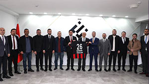Eskişehirspor Kulübü Yönetim Kurulu Başkanı Erkan KOCA’dan Rektör Prof. Dr. Adnan ÖZCAN’a Ziyaret  