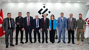 Azerbaycan Milli Meclisi Milletvekili Aqil Abbas'tan Rektör Prof. Dr. Adnan Özcan’a Ziyaret