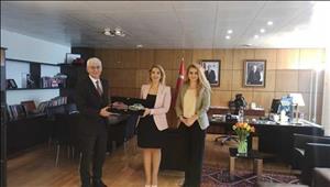 Eskişehir Teknik Üniversitesi Heyeti Türkiye Cumhuriyeti Rotterdam Başkonsolosluğunu Ziyaret Etti
