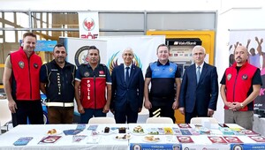 Rektör Prof. Dr. Adnan ÖZCAN, Emniyet Müdürlüğü Standını Ziyaret Etti
