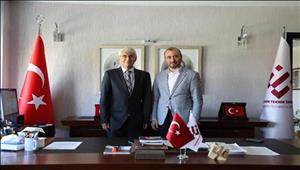 AK Parti Tepebaşı İlçe Başkanı Emre AYDIN’dan, Rektör Prof. Dr. Adnan ÖZCAN’a Ziyaret