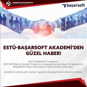 ESTÜ - Başarsoft Akademi'den Güzel Haber 